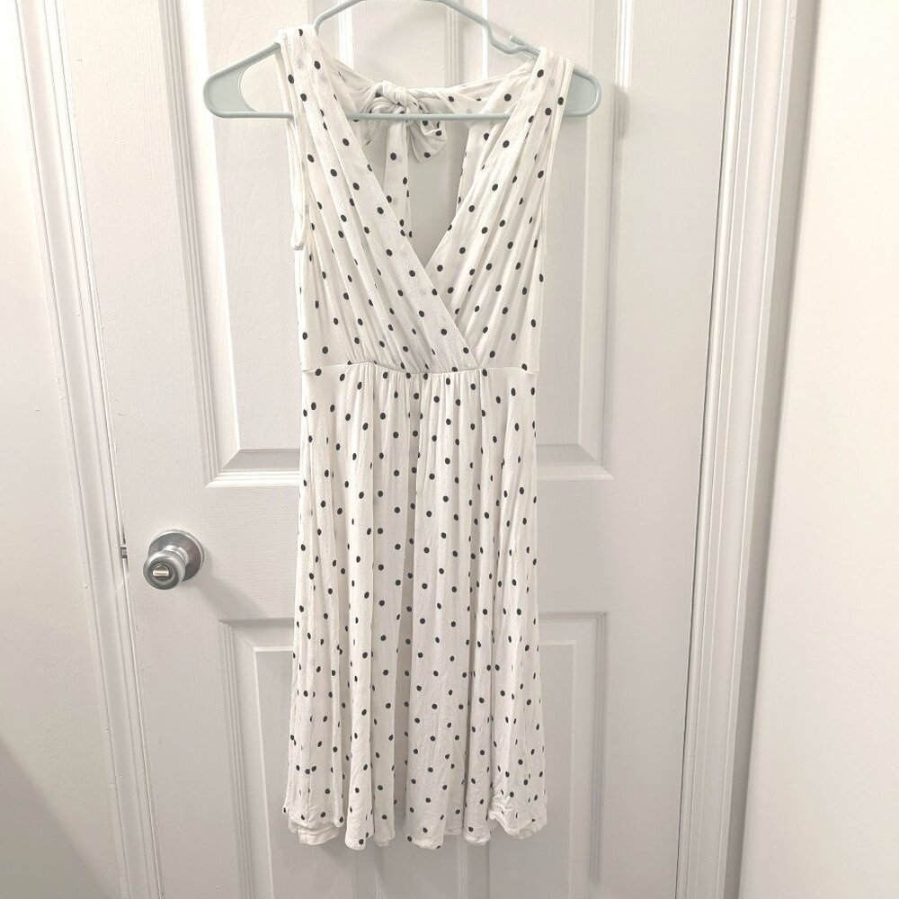 Seraphine polka dot maternity and nursing dress size 2